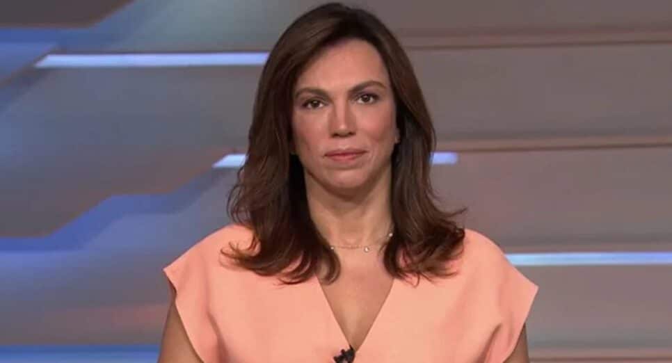 Morte do pai da jornalista a tirou do ar de última hora (Foto: Reprodução/ Globo)