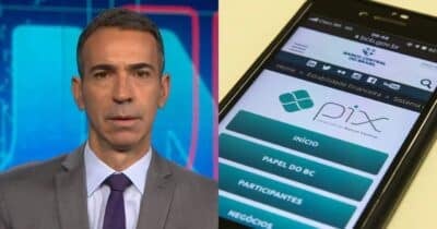 César Tralli deu notícia no Jornal Nacional (Foto: TV Globo)