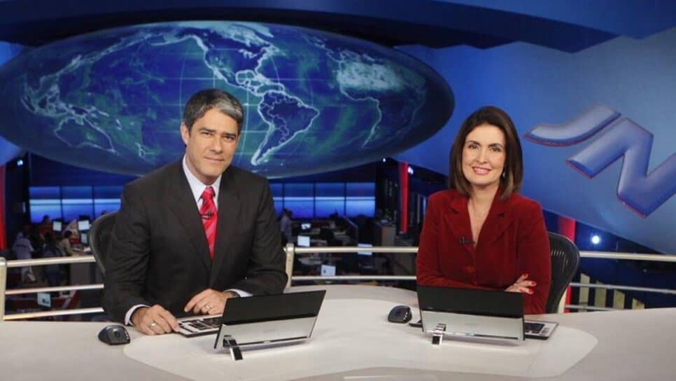 O ex-casal nacional: William Bonner e Fátima Bernardes (Foto: Divulgação)