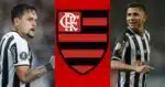 Savarino e Artur tem ADEUS no Botafogo pra ser reforço do Flamengo - (Montagem / TV FOCO)