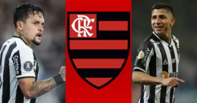 Savarino e Artur tem ADEUS no Botafogo pra ser reforço do Flamengo - (Montagem / TV FOCO)