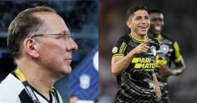 Botafogo libera PIX por +1 reforço em 2025 - Montagem / TV FOCO