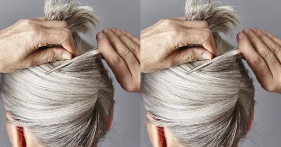 Cabelo branco - (Foto: Internet)