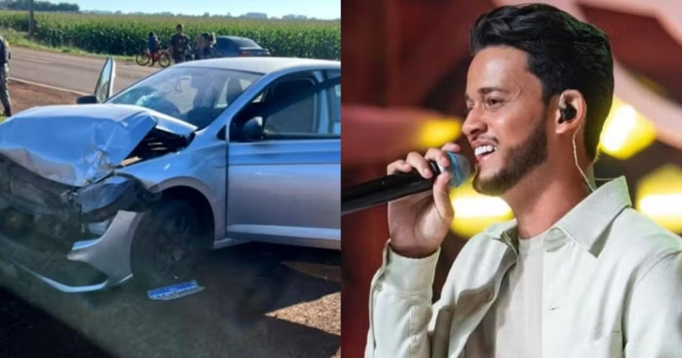 Cantor sertanejo sofre traumatismo craniano após acidente em rodovia (Foto: Reprodução/ Internet)