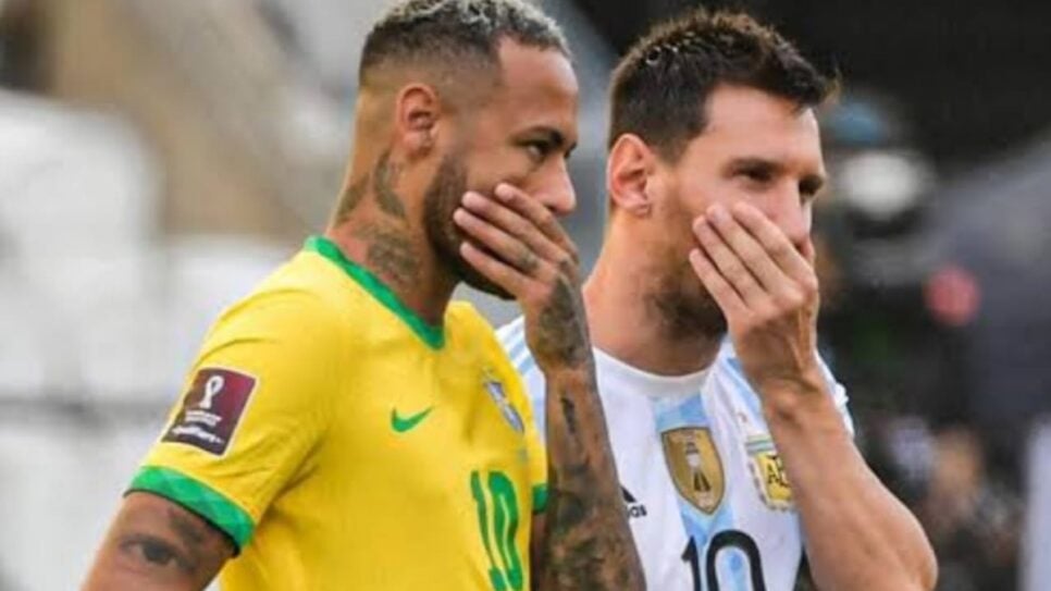 Carta psicografada de jogador alerta Neymar e outros craques famosos, como Messi (Foto: Reprodução/ Getty Images)