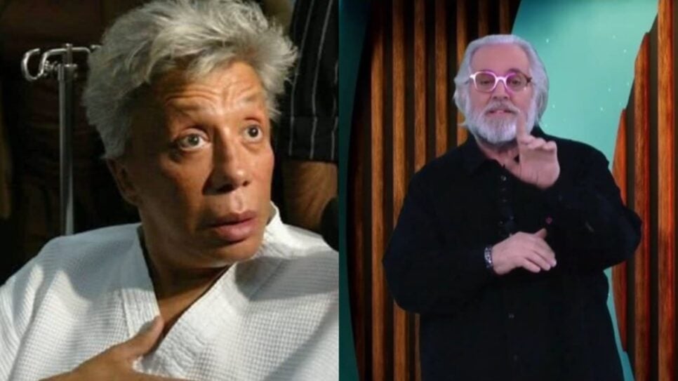 Clodovil pede perdão a Leão Lobo em psicografia inédita (Foto: Reprodução/ Band/ RedeTV!/ Montagem)