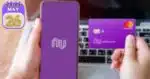 Aplicativo e cartão Nubank (Foto: Reprodução / Site do Banco / Canva / Montagem TV Foco)