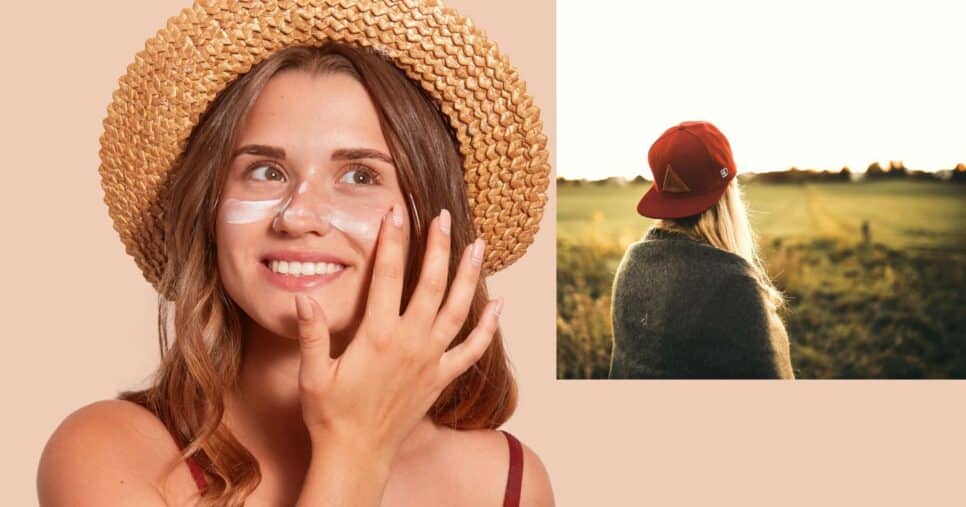 Chapéu e bonés protegem o cabelo em dias muito quentes (Foto Reprodução/Montagem/Tv Foco/Canva/Lennita)