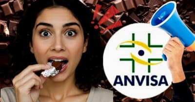 ANVISA faz comunicado envolvendo o chocolate e deixa chocólatras em choque com realidade (Foto: Reprodução/Montagem/Tv Foco/Canva/Lennita)