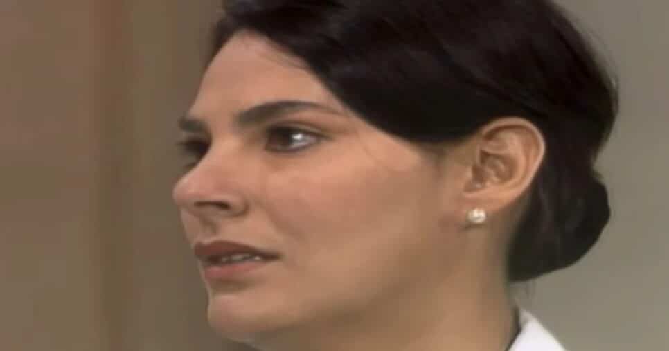 Cibele Larrama em cena de A Viagem (Foto: Reprodução/ Internet)