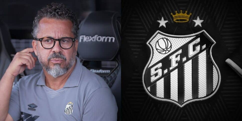 Desfecho de Cléber Xavier no Santos (Reprodução: ETTORE CHIEREGUINI)