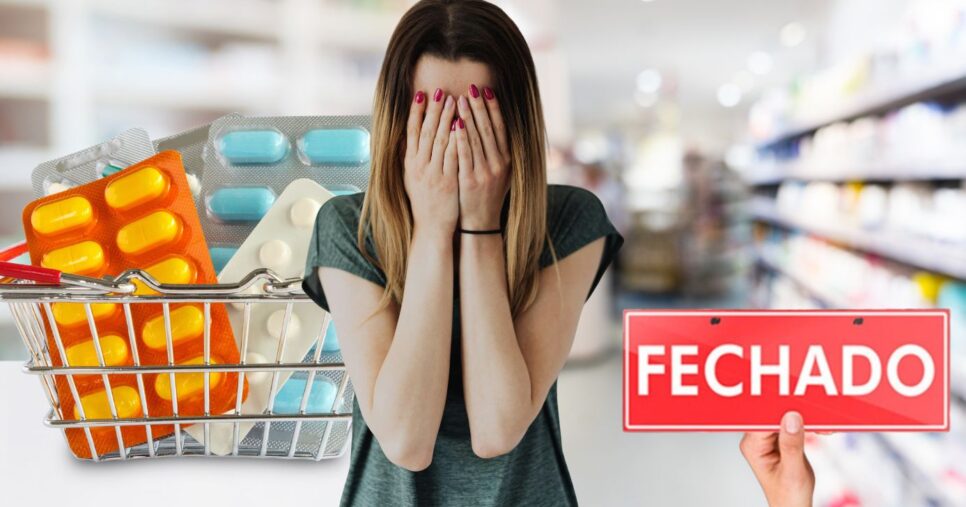 Cliente devastada com fechamento de rede de farmácias (Foto: Reprodução / Globo / Montagem TV Foco)