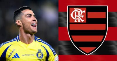 Cristiano Ronaldo tem negociação vazada com o Flamengo - (Montagem / TV FOCO)