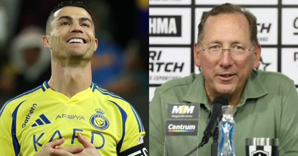 Chapéu em Leila: 3 armas de Textor para ter CR7 no Botafogo (Foto: Reprodução/Montagem TV Foco)
