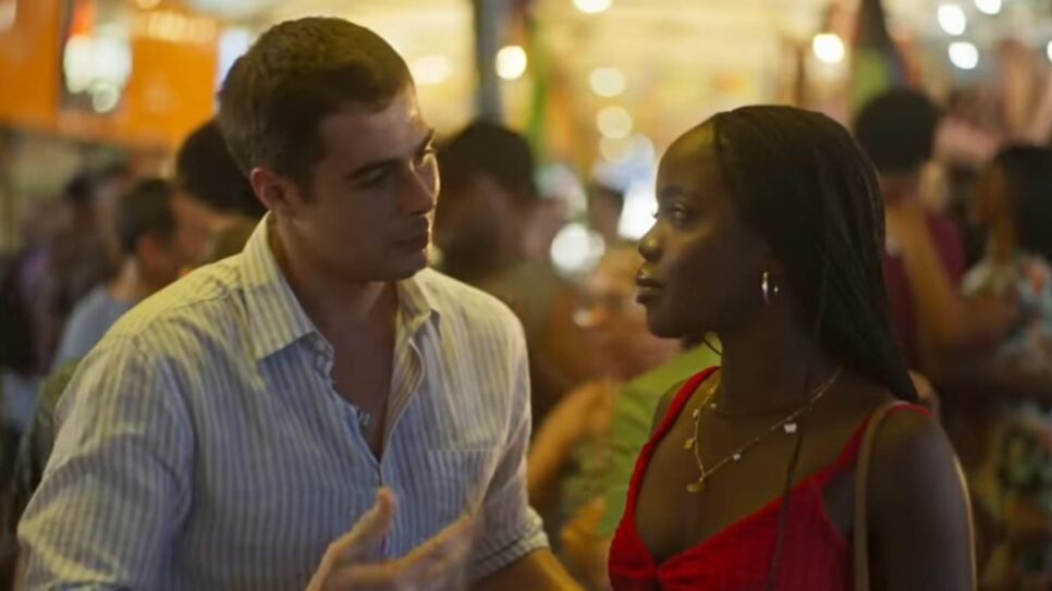 Davi envolve Leo e causa ciúme em Marlon (Foto: Reprodução/ TV Globo)