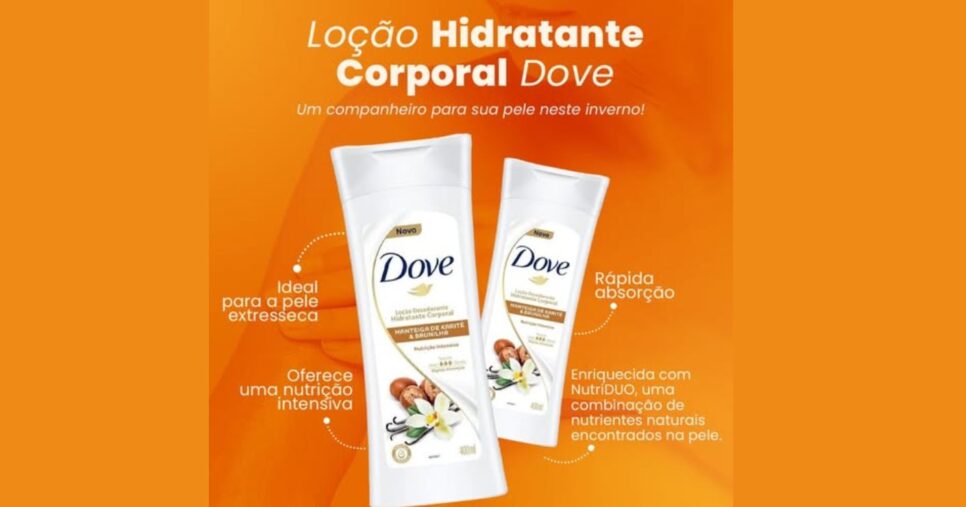 Dove Manteiga de Karité e Baunilha