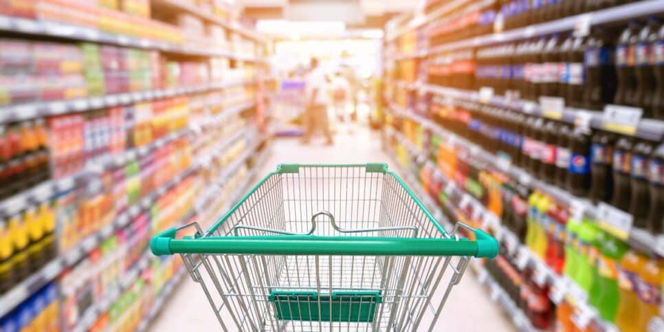 Falência, Supermercado