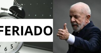 Feriado confirmado e Lula ciente - Foto: Montagem