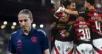 Flamengo arma saída de jogador - (Montagem / TV FOCO)