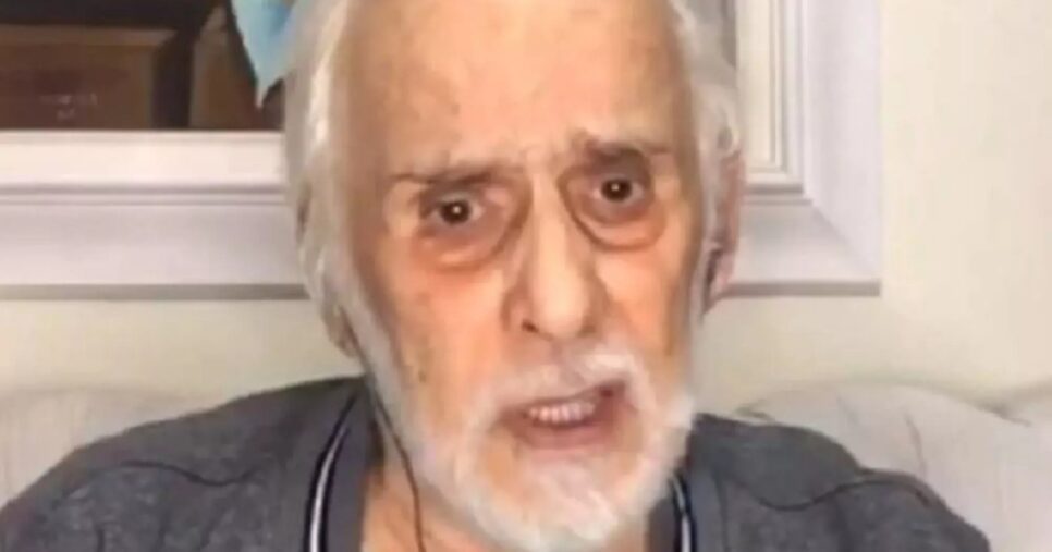 Francisco Cuoco chega aos 91 anos pesando 130 kg e com sérios problemas de saúde (Foto: Reprodução/ Internet)