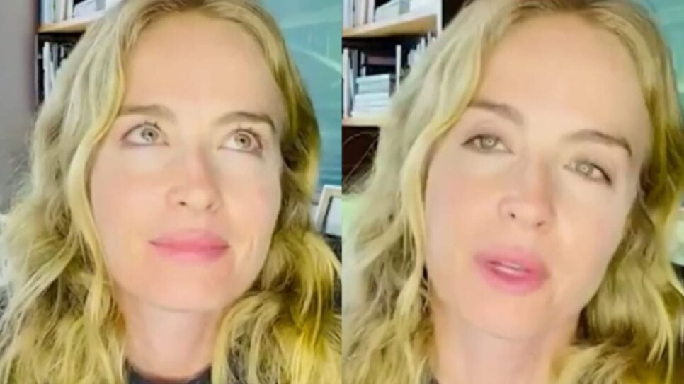 Angélica faz vídeo sobre o colega que era seu par na novelinha Caça Talentos (Foto: Reprodução/ g1/ Montagem)