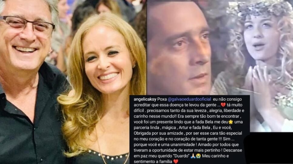 A eterna Fada Bela relembra o ator que viveu o Arthur Carneiro em homenagem póstuma (Foto: Reprodução/ Instagram/ Montagem TV Foco)
