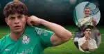Giay, Bruno Fuchs e Abel Ferreira (Foto: Reprodução / Palmeiras / Montagem TV Foco)