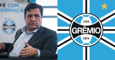 Guerra arma contratação de atacante no Grêmio - (Montagem / TV FOCO)