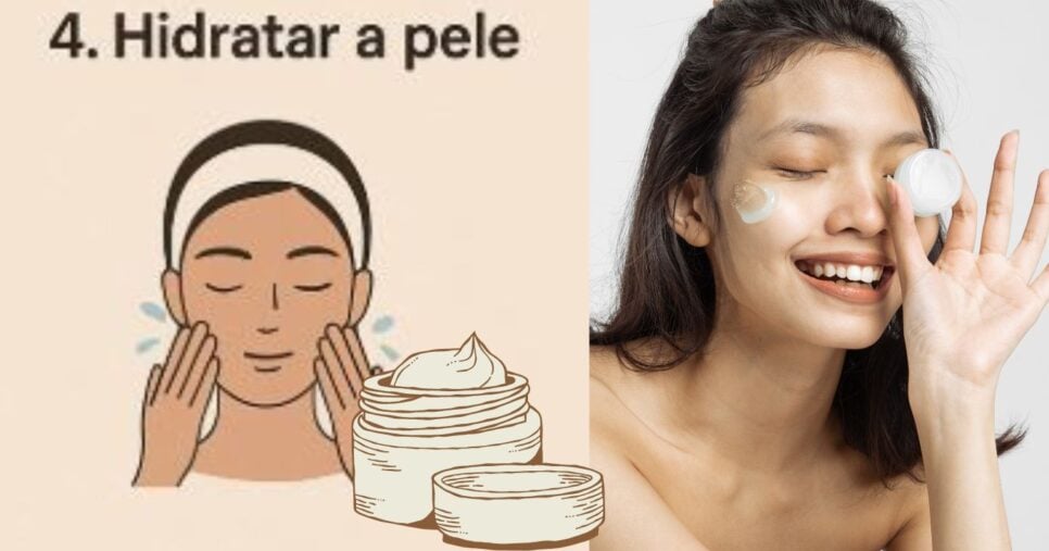 Hidrate a pele (Foto Reprodução/Montagem/Canva/Lennita/Tv Foco)