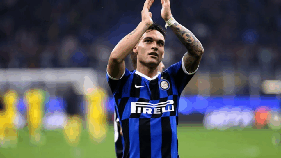 Lautaro Martínez, da Inter de Milão - Foto: Piero CRUCIATTI / AFP
