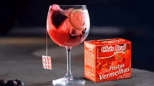 Chá de frutas vermelhas - Foto Internet