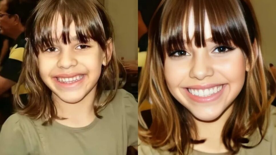 Isabella Nardoni aos 5 anos e adolescente, com ajuda de IA (Foto: Reprodução/ Instagram/Hidreley)