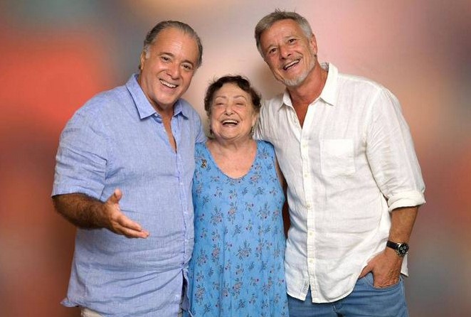 Abel, Rosa e Jaques em Dona de Mim (Foto: Reprodução / Globo)