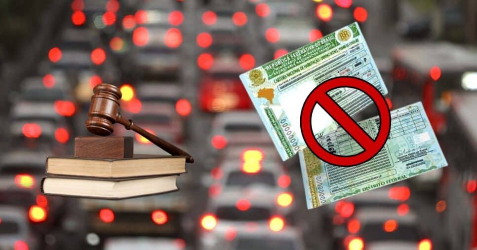 Lei de trânsito e CNH (Foto: Reprodução / Canva / Montagem TV Foco)