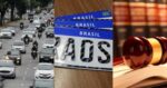 Lei da placa Mercosul confirma 4 proibições no trânsito em 2025- Foto: Montagem