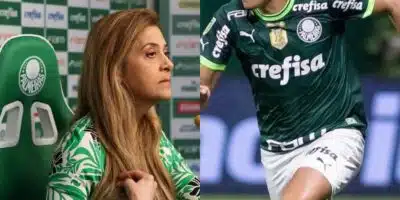 Leila Pereira autoriza expulsão de craque do Palmeiras (Reprodução: Cesar Greco)