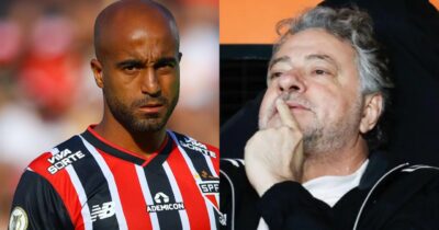 Lucas passa por cima de Casares e confirma saída do São Paulo - (Montagem / TV FOCO)