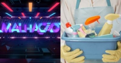 Protagonista de Malhação vira faxineira para sobreviver (Foto: Reprodução/ Montagem)
