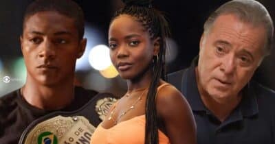 Marlon, Leona e Abel em Dona de Mim (Foto: Reprodução / Globo / Montagem TV Foco)