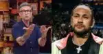Neto acaba com a raça de Neymar e detona o que ele fez em salão (Foto: Reprodução/ Band/ Internet/ Montagem)