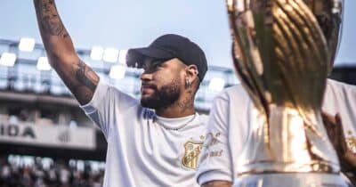Neymar crava sobre adeus no Santos - (Foto: Instagram)