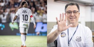 Marcelo Teixeira assina contrato para o Santos melhor que Neymar (Reprodução: Raul Baretta)