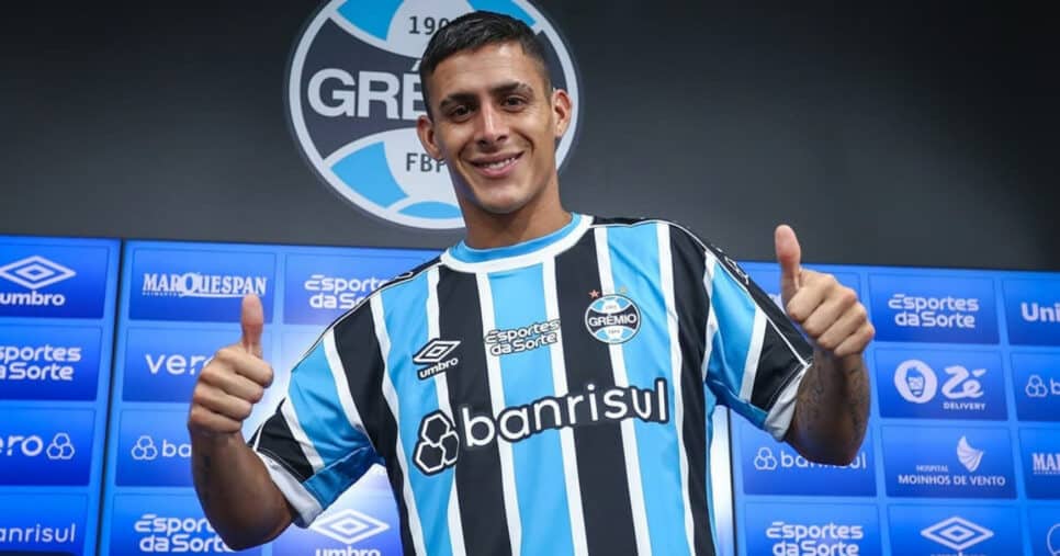 Grêmio: Time da série A solta PIX pra ter Pavón de Mano Menezes (Foto: Lucas Uebel/Grêmio)
