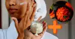 Creme de cenoura e mais um rejuvenesce a pele feito retinol (Foto Reprodução/Montagem/Lennita/Tv Foco/Canva)