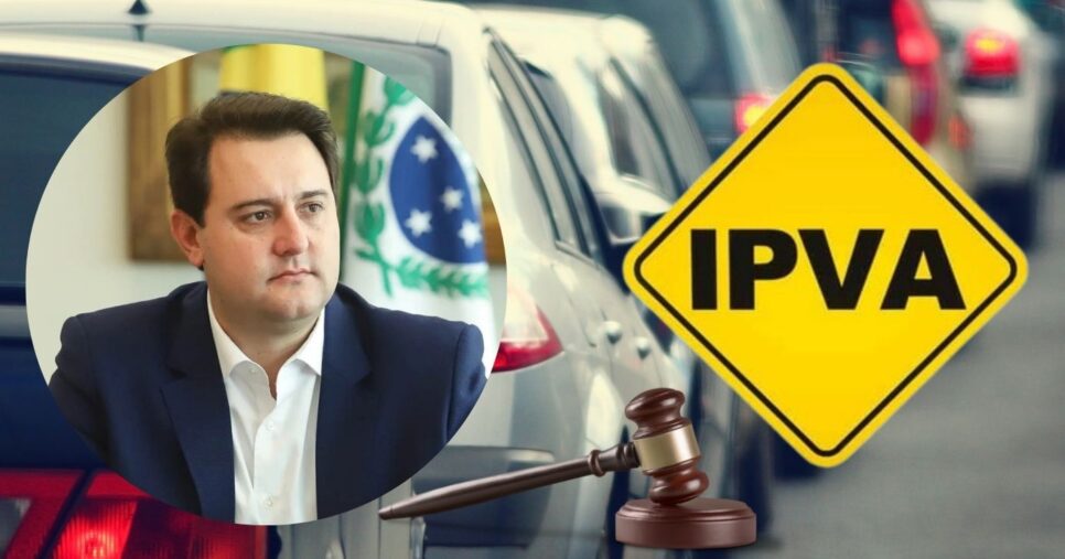 Ratinho Jr., Lei, trânsito de Curitiba e IPVA (Foto: Reprodução / Canva / Montagem TV Foco)