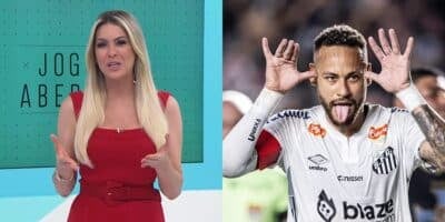 Renata Fan crava sobre desfecho de Neymar no Santos (Reprodução: Band)