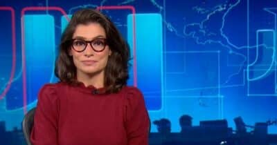 Renata Vasconcellos no Jornal Nacional (Foto: TV Globo)