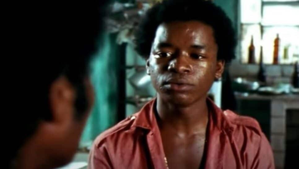 Personagem do ator na película, em famosa cena do Zé Pequeno (Leandro Firmino) - Foto: Internet