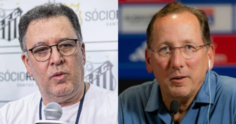 Chapéu no Botafogo: Teixeira age por dupla de Neymar no Santos (Foto: Reprodução/Montagem TV Foco)
