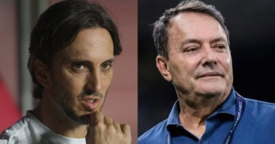 Pedrinho BH, do Cruzeiro, quer dupla de Lucas do São Paulo (Foto: Reprodução/Montagem TV Foco)